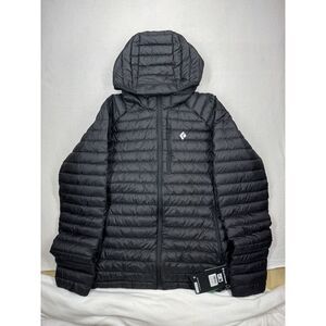 Black Diamond Men's Approach Down Hoody Jacket Black Medium NWT $380 MSRP